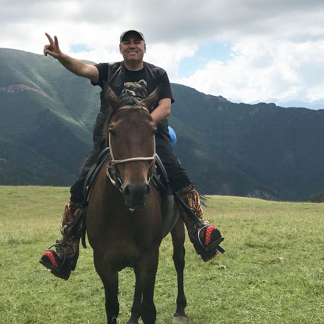 Конный поход: Валерия и Иосиф Пригожин провели незабываемый отпуск в горах