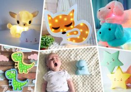 Фея, облачко, котенок и еще 18 идей для ночника-игрушки в детскую