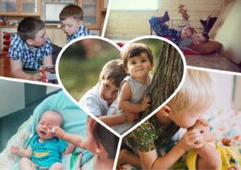По-братски: 30 фото, подтверждающих, что любовь побеждает детскую ревность