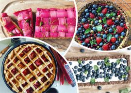 Летние пироги: вкусные десерты с фруктами и ягодами