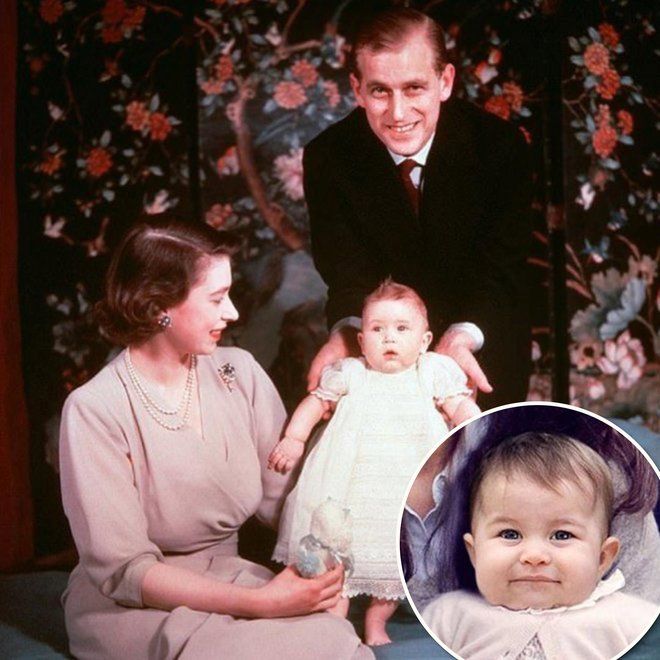 Принцесса Шарлотта похож на принца Чарльза в детстве