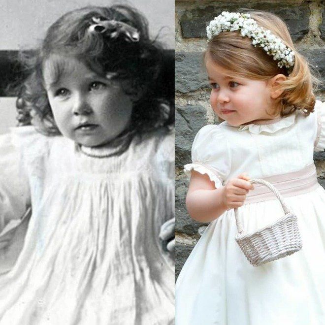 Принцесса Шарлотта похожа на королеву-мать