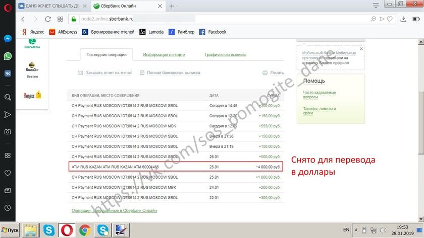 ДОМРАЧЕВ ДАНИИЛ ОТЧЕТ О СОБРАННЫХ СРЕДСТВАХ за 25.01.2019 - 28.01.2019