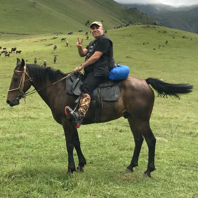 Конный поход: Валерия и Иосиф Пригожин провели незабываемый отпуск в горах